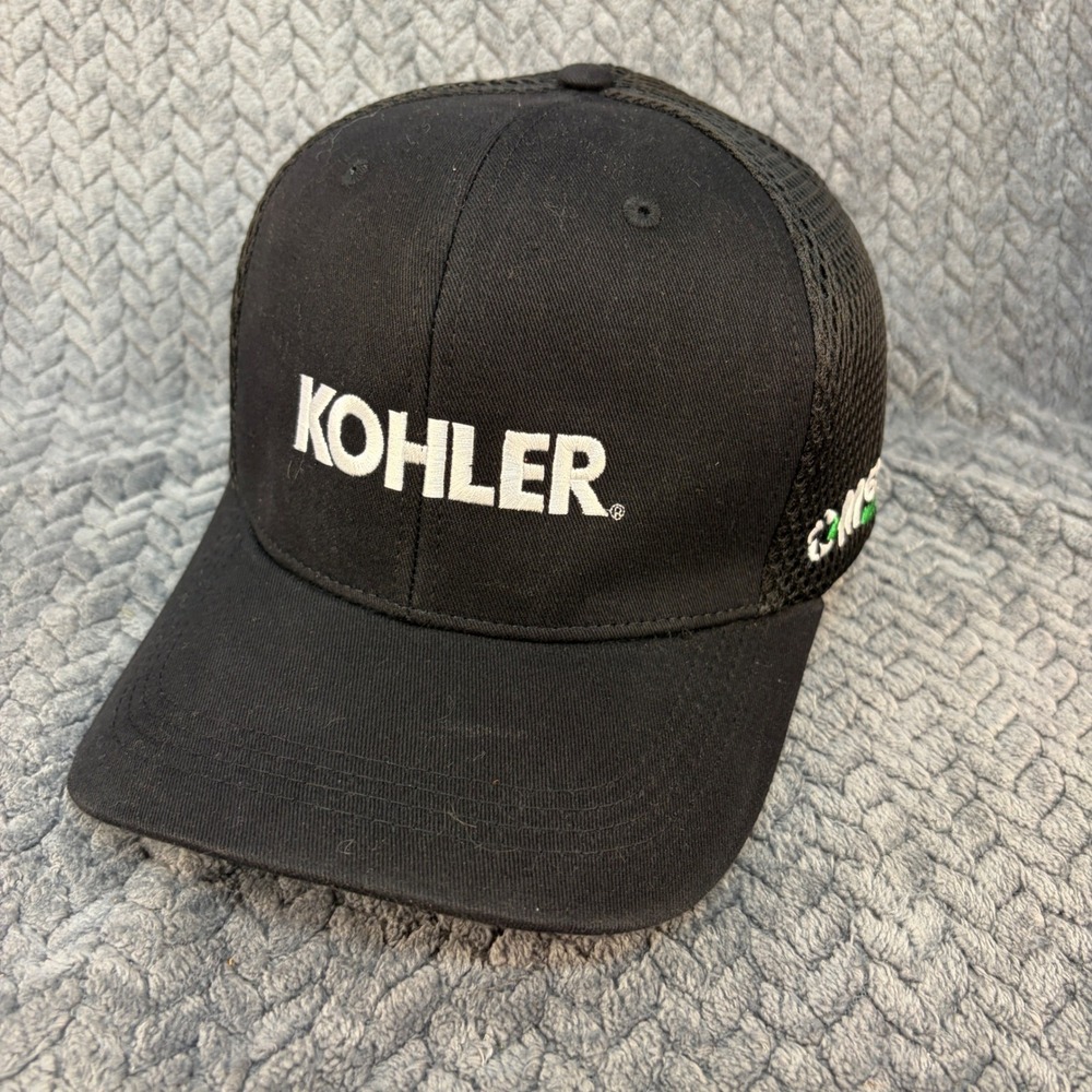 Kohler Engines Medart Engine Trucker Hat Black Mesh Back Cap Mens Large